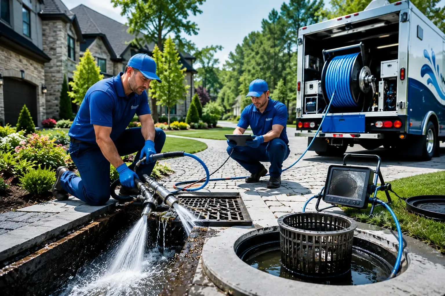 Local outdoor drain cleaning professionals in New Llano, LA
