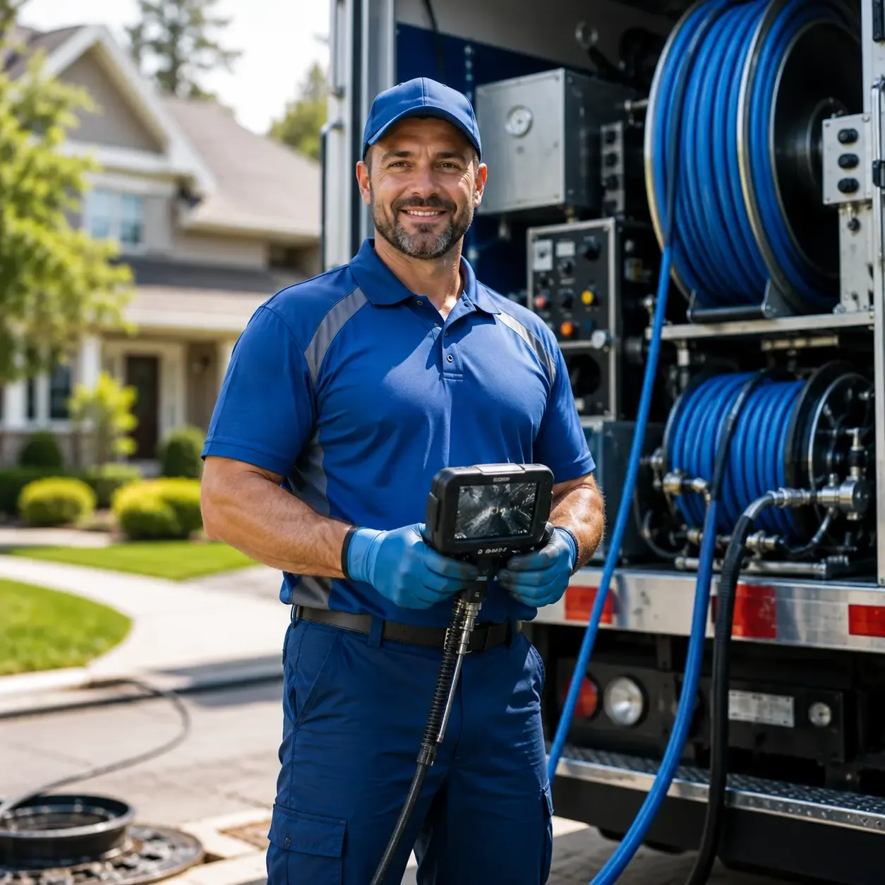Local outdoor drain cleaning specialists in New Llano, LA